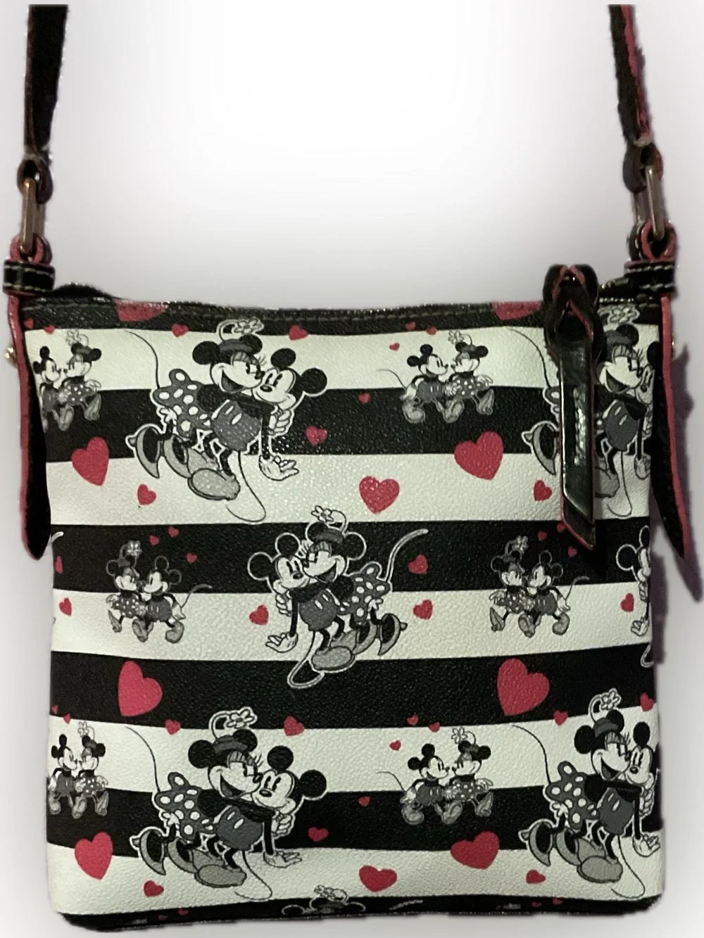 Dooney & Bourke X Disney Retired Sweethearts Mickey & Minnie Crossbody